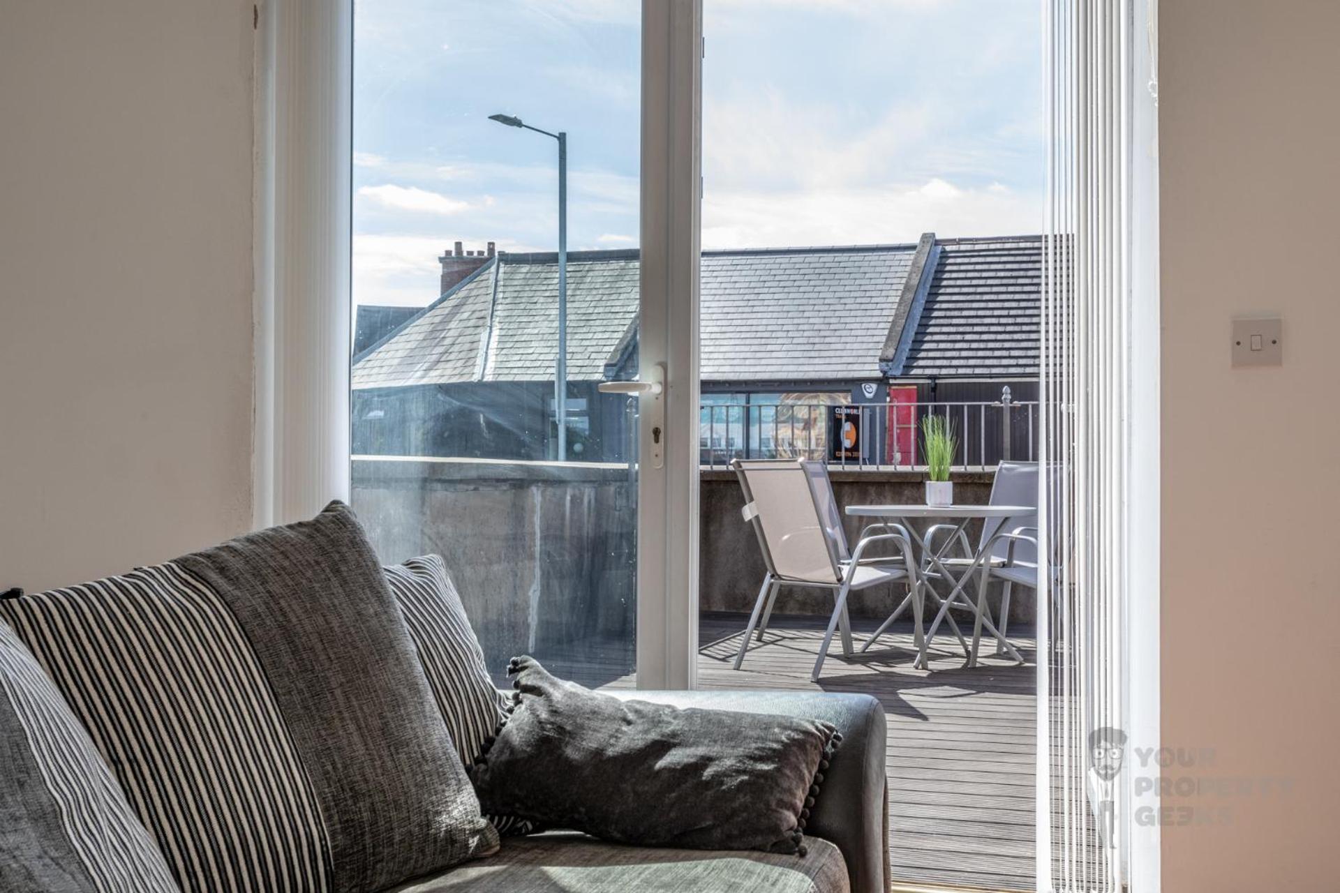 Attic Style 2 Bed Duplex Apartment With Rooftop Patio Belfast Eksteriør bilde
